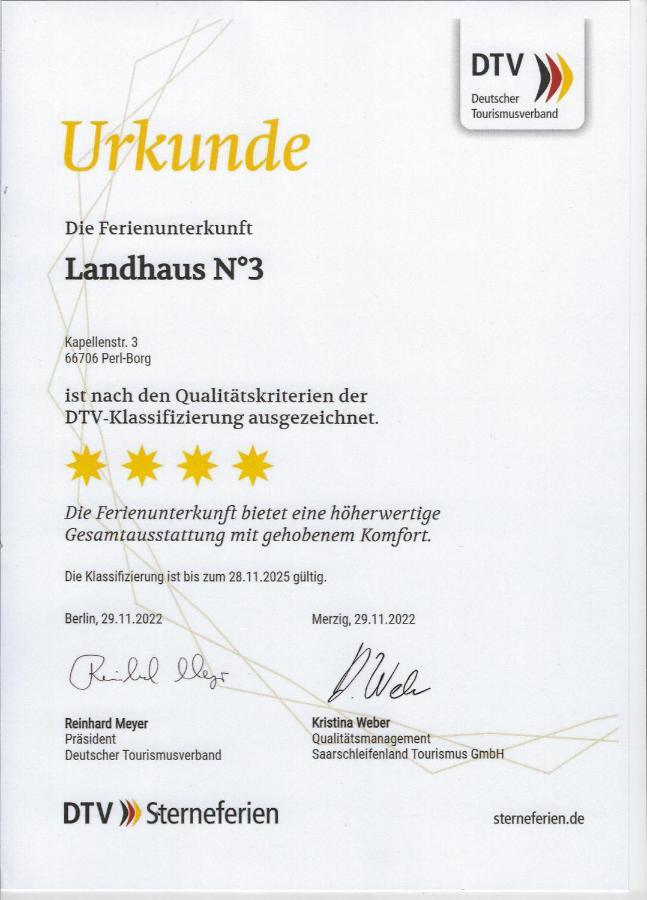 Landhaus N°3 페를 외부 사진